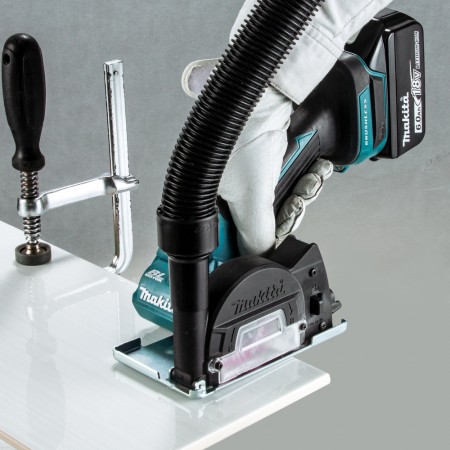 Акумулаторен безчетков ъглошлайф Makita DMC300RFJ, LXT, 18 V, 2x3 Ah, 76 мм, с батерии, зарядно и куфар, DMC300RFJ