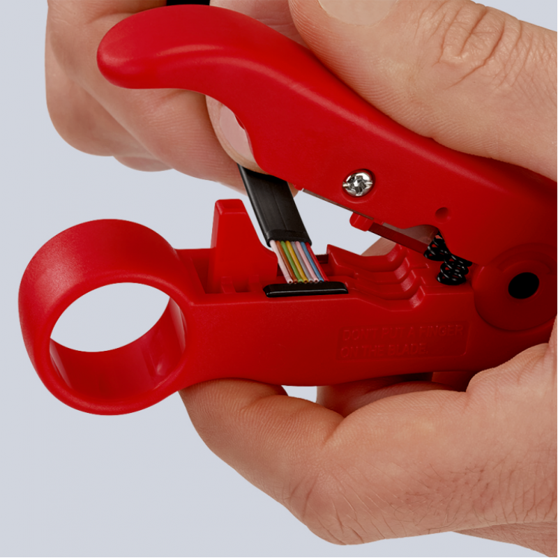 Инструмент за изолация на коаксиални кабели 125mm, 16 60 06 SB, KNIPEX - Промоции Knipex