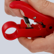 Инструмент за изолация на коаксиални кабели 125mm, 16 60 06 SB, KNIPEX - Промоции Knipex