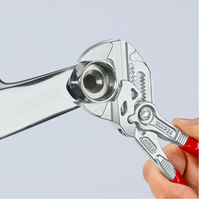 Клещи раздвижни, гаечен ключ 180mm, 86 03 180, KNIPEX - Промоции Knipex