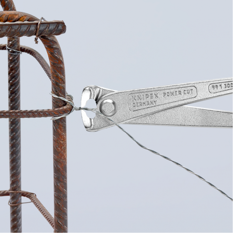 Клещи арматурни хромирани усилени, Ø2,0mm, 300mm, 99 14 300, KNIPEX - Промоции Knipex