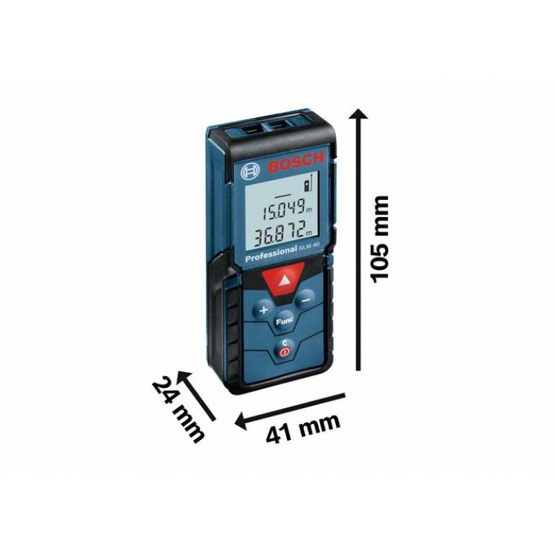 Ролетка Bosch лазерна 40 м, 1.5 мм/м, GLM 40 - Промоции Bosch