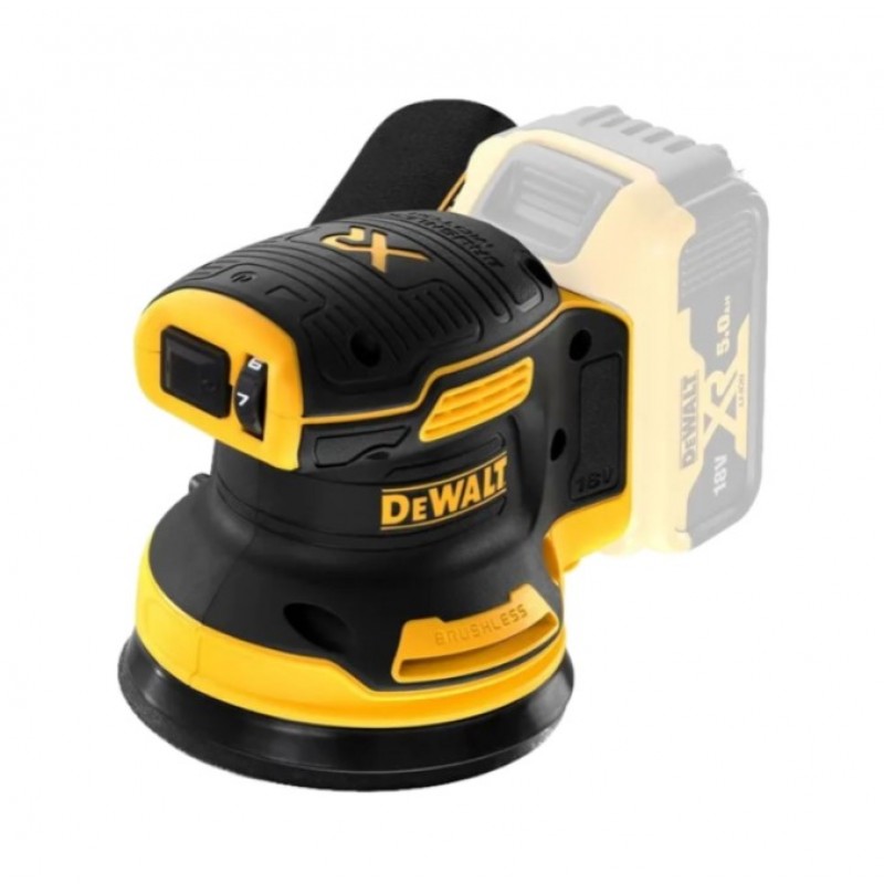 Акумулаторен ексцентрикшлайф DeWALT DCW210N - Промоции черен месец