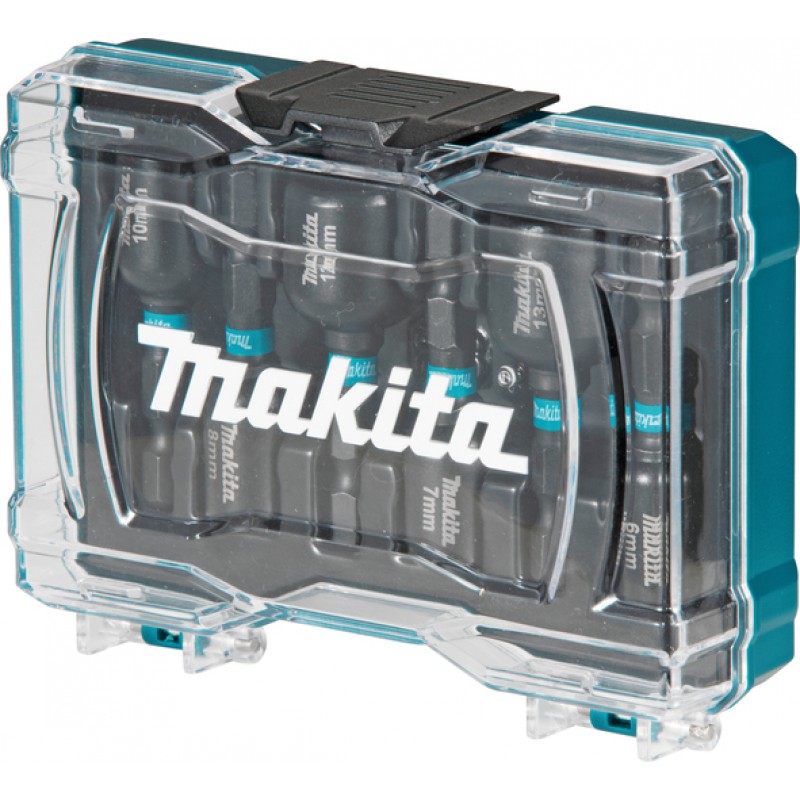 Комплект ударни вложки Makita E-15768, 1/4", 6 бр. - Вложки шестостен