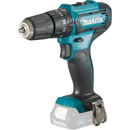 Акумулаторен винтоверт, ударен двускоростен Makita HP333DZ /12 V, 0-450 / 0-1700 об./мин, 30 Nm/ без батерия и зарядно