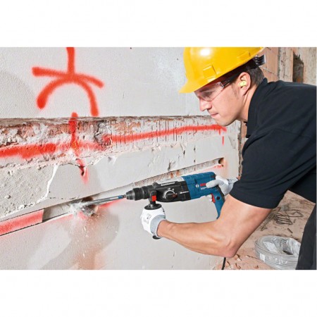 Перфоратор BOSCH GBH 2-28 F Professional, 880W, SDS-plus, 3.2J, в куфар (0611267600)