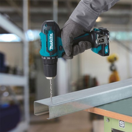 Акумулаторен винтоверт, ударен двускоростен Makita HP333DZ /12 V, 0-450 / 0-1700 об./мин, 30 Nm/ без батерия и зарядно