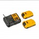 Акумулаторен винтоверт DEWALT DCD708D2T, 18V, 2.0Ah, Li-Ion, 65Nm, безчетков - Промоции Dewalt