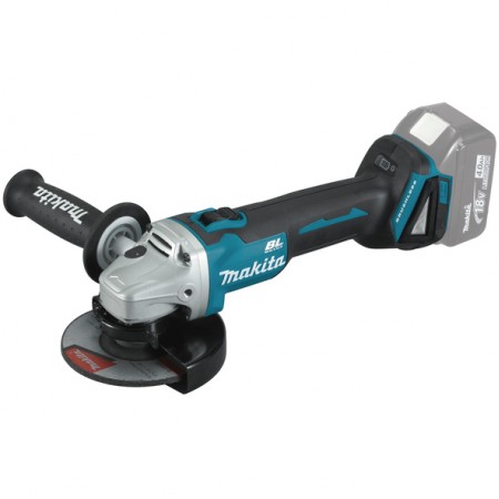 Акумулаторен ъглошлайф Makita DGA506ZJ, 18 V, 125 мм, без батерия и зарядно, с куфар