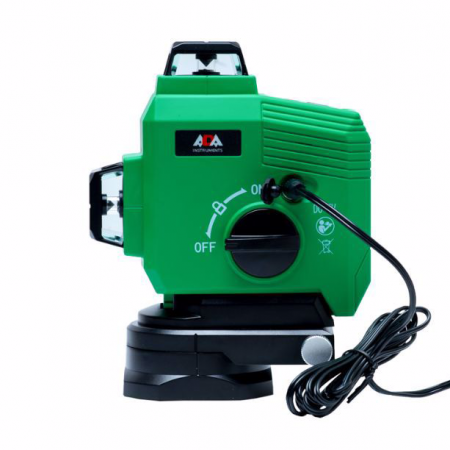 Лазерен нивелир ADA TOPLINER 3-360 GREEN, 3 × 360°, зелен лъч, 40 m, до 70 m с приемник, ADA TL 3 360 GREEN