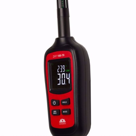 Дигитален термохигрометър ADA ZHT 100-70, 0–100% RH, -20 до +70°C, IP54, ADA ZHT 100 70