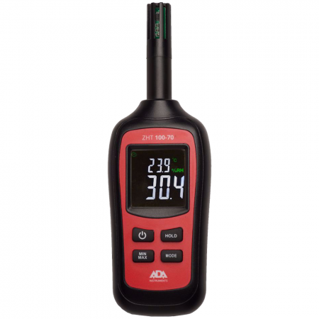 Дигитален термохигрометър ADA ZHT 100-70, 0–100% RH, -20 до +70°C, IP54, ADA ZHT 100 70