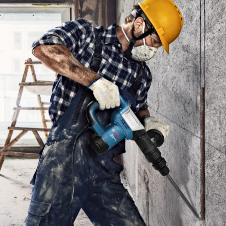Къртач Bosch електрически SDS-max, 1100 W, 7.5 J, GSH 500