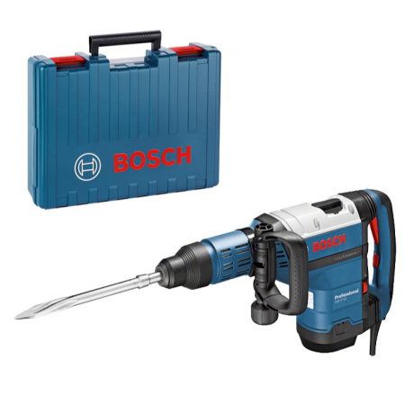 Къртач Bosch електрически SDS-max, 1500 W, 13 J, GSH 7 VC