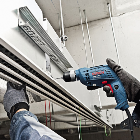 Бормашина Bosch електрическа безударна 350 W, 12.3 Nm, 0-4000 об./мин, 1.5-10 мм, GBM 6 RE