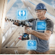 Акумулаторен винтоверт Bosch с безчетков двигател без батерия и зарядно, 18 V, 110 Nm, 1.5-13 мм, GSR 18V-110 C - Акумулаторни винтоверти