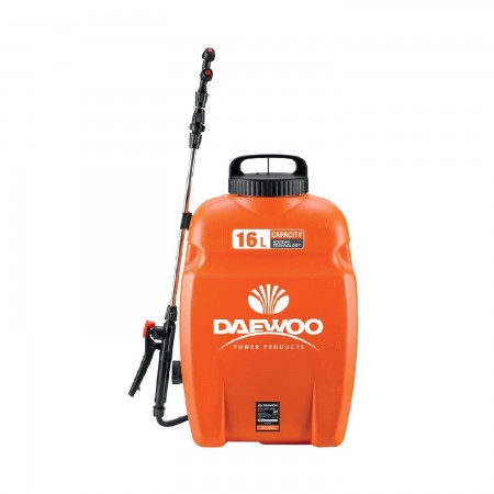 Пръскачка акумулаторна 8 Ah с метален удължител, 16 Л DAEWOO, DAPS16-B