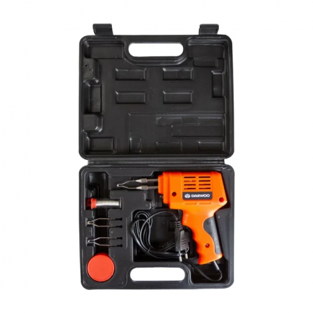 Поялник индукционен DAEWOO DASG175, 175W, с аксесоари, в куфар