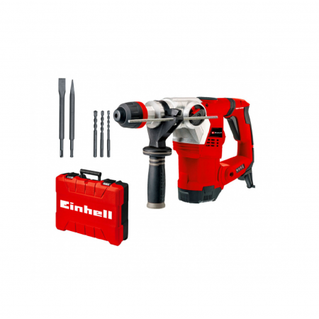 Електрически перфоратор Einhell TE-RH 32 4F Kit, 4257944, SDS-plus, 1250 W, 5 J, с аксесоари