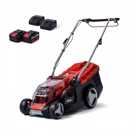 Акумулаторна косачка Einhell GE-CM 36/36 Li, 36V, 36 см, с 2x4.0 Ah батерии и 2 зарядни, 3413230
