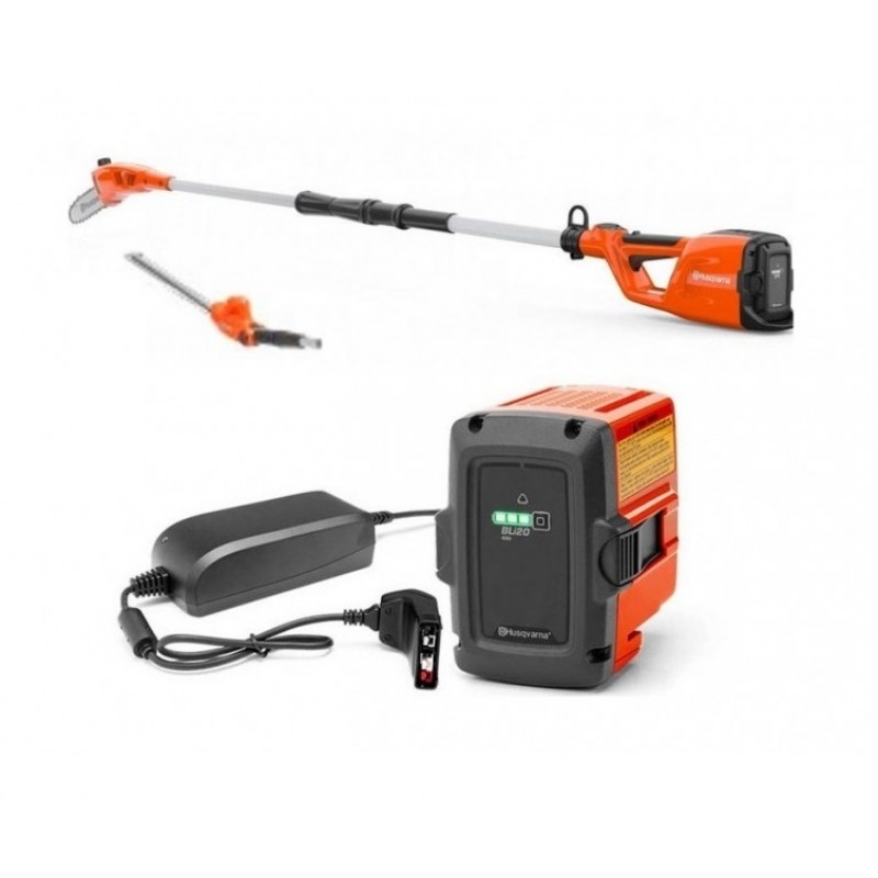 Акумулаторна кастрачка за клони / храсторез 120ITK4&PK4&HK4 SET HUSQVARNA, 970515906 с батерия и зарядно - Кастрачки за клони