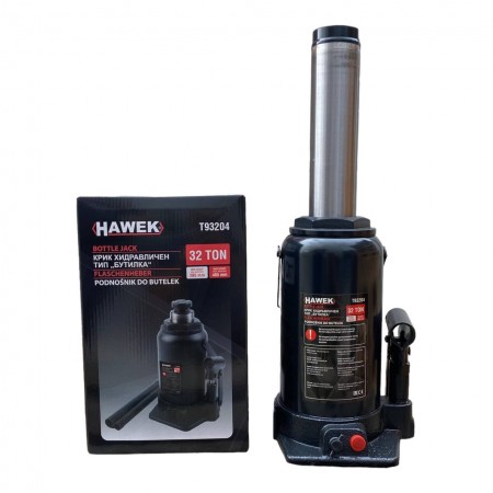 Хидравличен крик HAWEK Т93204, тип бутилка, 32 тона