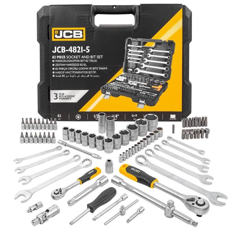 Гедоре 82 части 1/2 и 1/4 JCB, JCB-4821-5 - ПРОМОЦИИ