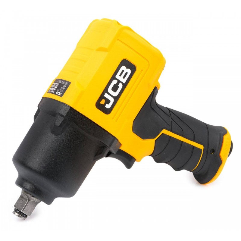 Пневматичен ударен гайковерт JCB, 1/2" 1450 Nm с 3 вложки, RP9510 KIT - Пневматични гайковерти