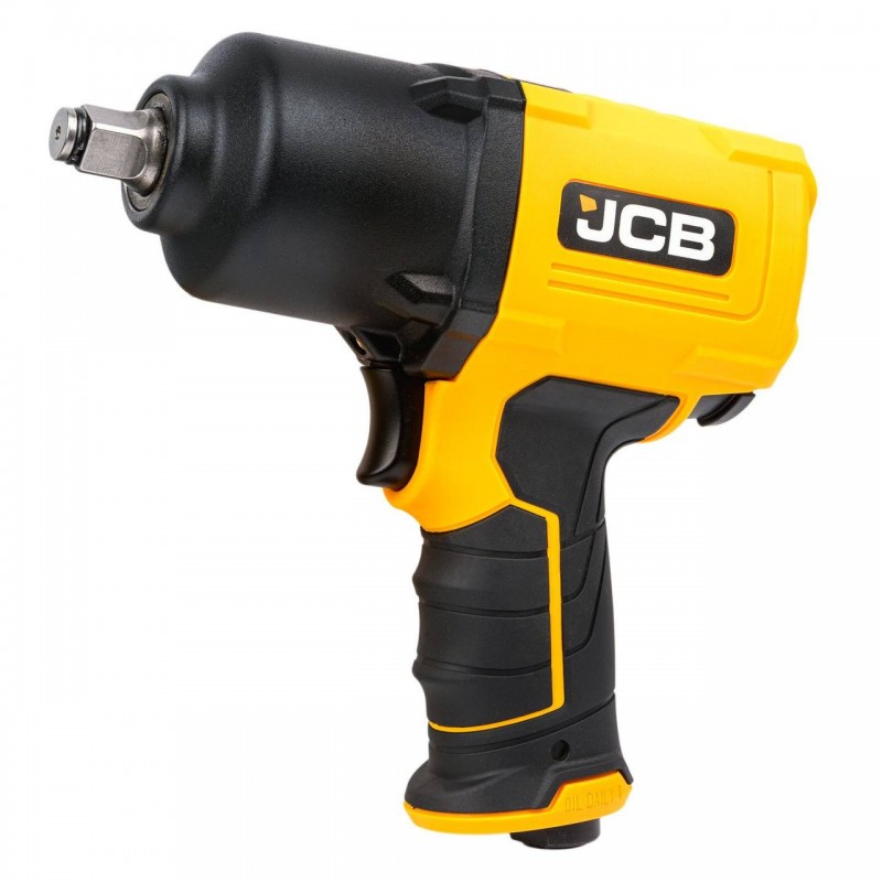 Пневматичен ударен гайковерт JCB, 1/2" 1450 Nm с 3 вложки, RP9510 KIT - Пневматични гайковерти