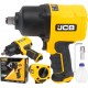 Пневматичен ударен гайковерт JCB, 1/2" 1450 Nm с 3 вложки, RP9510 KIT - Пневматични гайковерти