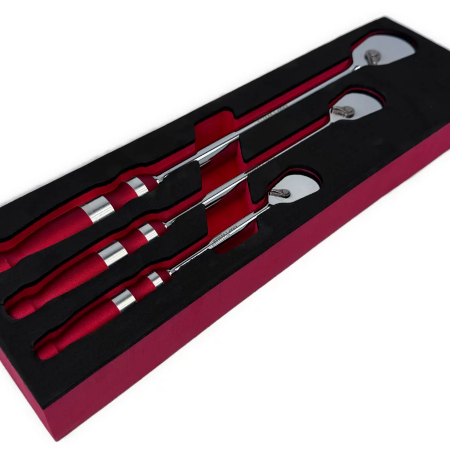 Комплект усилени удължени тресчотки XL KRAFTWELLE, 3 части - 1/4", 3/8", 1/2", 9887