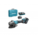 Ъглошлайф Makita акумулаторен с 2 батерии и зарядно, 40 V, 5 Ah, 230 мм, 6600 об./мин, GA038GT201 - Акумулаторни ъглошлайфи