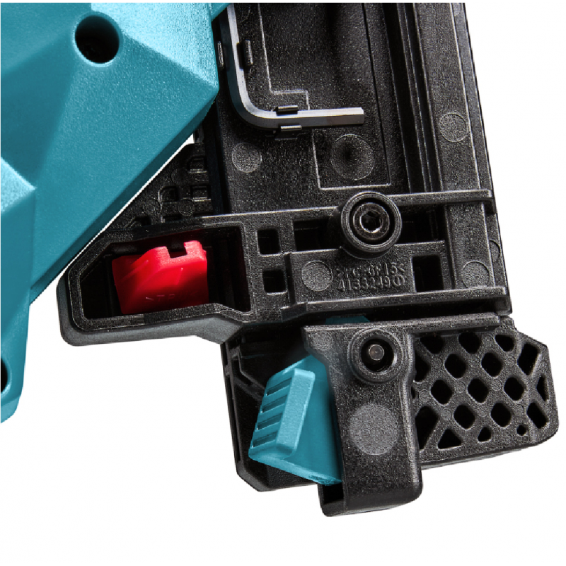 Такер Makita акумулаторен за гвоздеи с 2 батерии и зарядно, 40 V, 2 Ah, 18GA, 15-40 мм, FN001GA201 - Акумулаторни такери за пирони