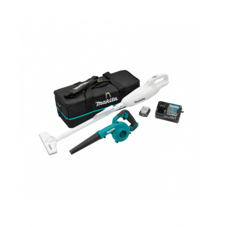 Акумулаторен комплект Makita CLX245SAX1, CXT, 12 V, с батерия 2 Ah, зарядно и сак
