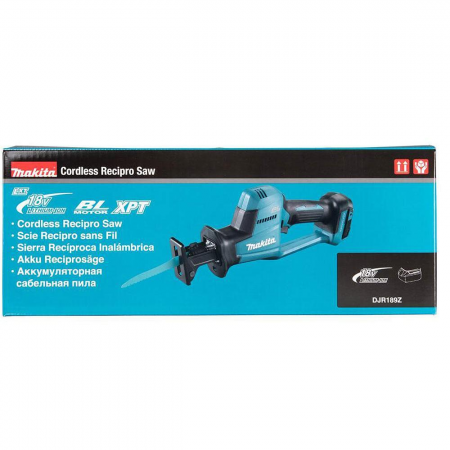 Акумулаторен саблен трион Makita DJR189Z, LXT, 18 V, 255 мм
