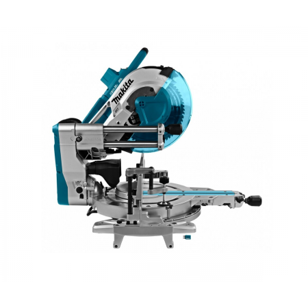 Акумулаторен настолен циркуляр MAKITA DLS211ZU 18V+18V, 1.5-6.0Ah, Li-Ion, Ø 305х30мм, безчетков