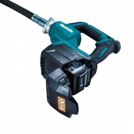 Професионален акумулаторен вибратор за бетон Makita VR004GZ, XGT, 40 V, 38 мм, 1.2 м, без батерия и зарядно + ПОДАРЪК от Макита България - батерия XGT BL4040F