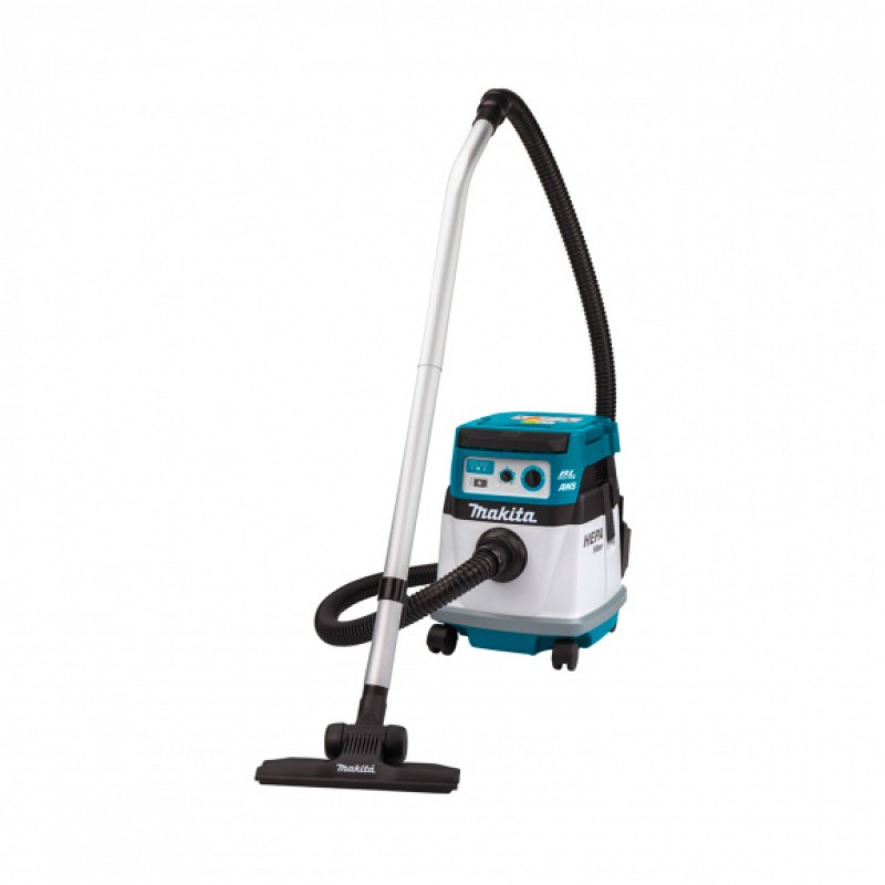 Акумулаторна прахосмукачка Makita DVC157LZX3, 18+18 V, 15 л, 2.4 м2/мин, без батерии и зарядно - Прахосмукачки