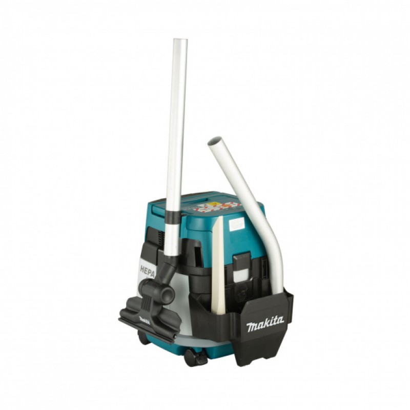 Акумулаторна прахосмукачка Makita DVC157LZX3, 18+18 V, 15 л, 2.4 м2/мин, без батерии и зарядно - Прахосмукачки