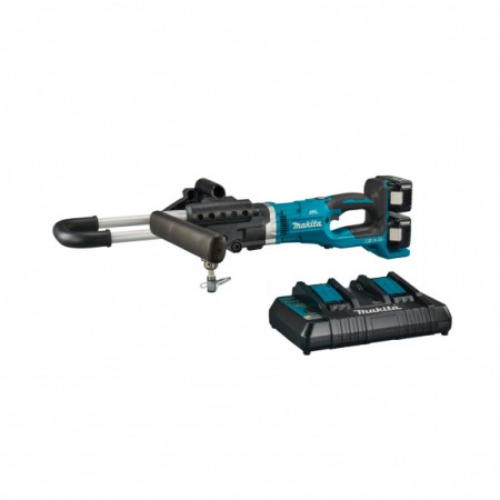 Акумулаторен свредел Makita DDG460T2X7, 18+18 V, 5 Ah, 136 Nm, с 2 батерии и зарядно