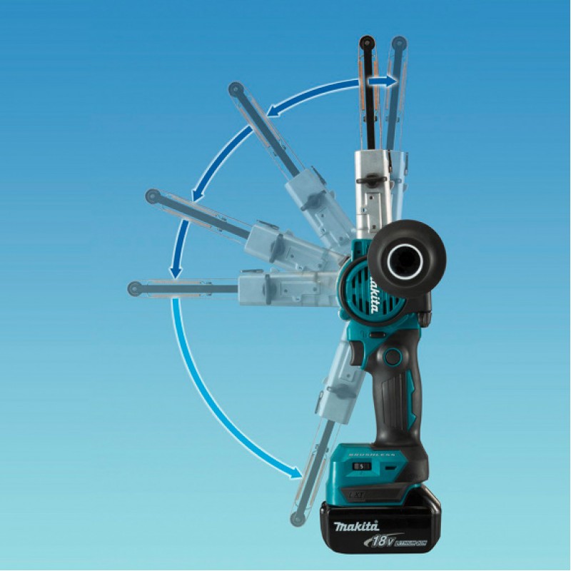 Акумулаторен лентов шлайф Makita DBS180Z, 18 V, 9x533 мм, без батерия и зарядно - Национална промоция Makita
