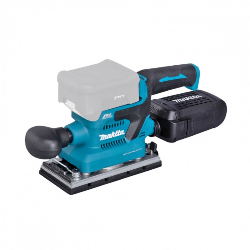 Акумулаторен виброшлайф Makita DBO381ZU, LXT, 18 V, 93x228 мм, без батерия и зарядно - Национална промоция Makita