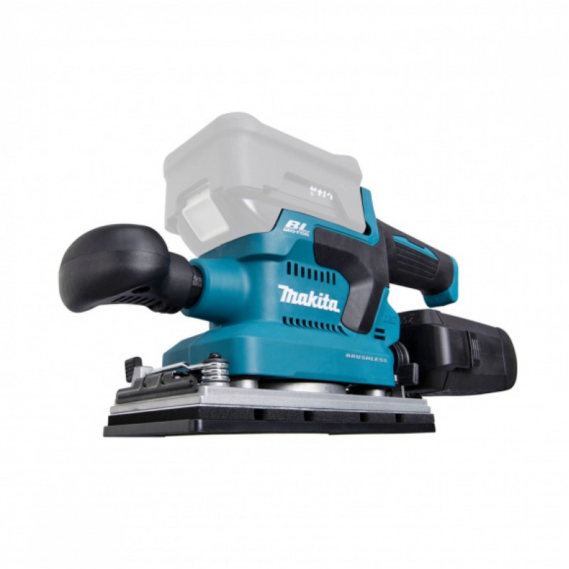 Акумулаторен виброшлайф Makita DBO381ZU, LXT, 18 V, 93x228 мм, без батерия и зарядно - Национална промоция Makita