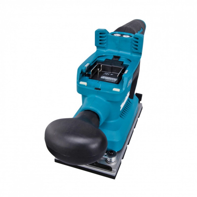 Акумулаторен виброшлайф Makita DBO381ZU, LXT, 18 V, 93x228 мм, без батерия и зарядно - Национална промоция Makita