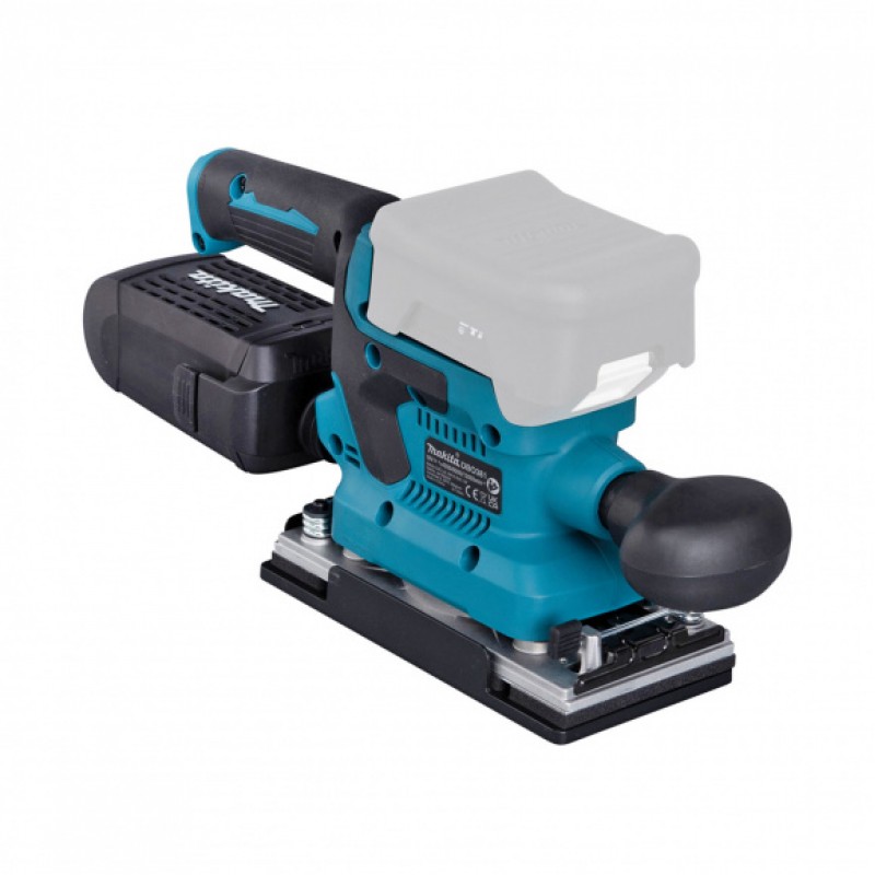 Акумулаторен виброшлайф Makita DBO381ZU, LXT, 18 V, 93x228 мм, без батерия и зарядно - Национална промоция Makita