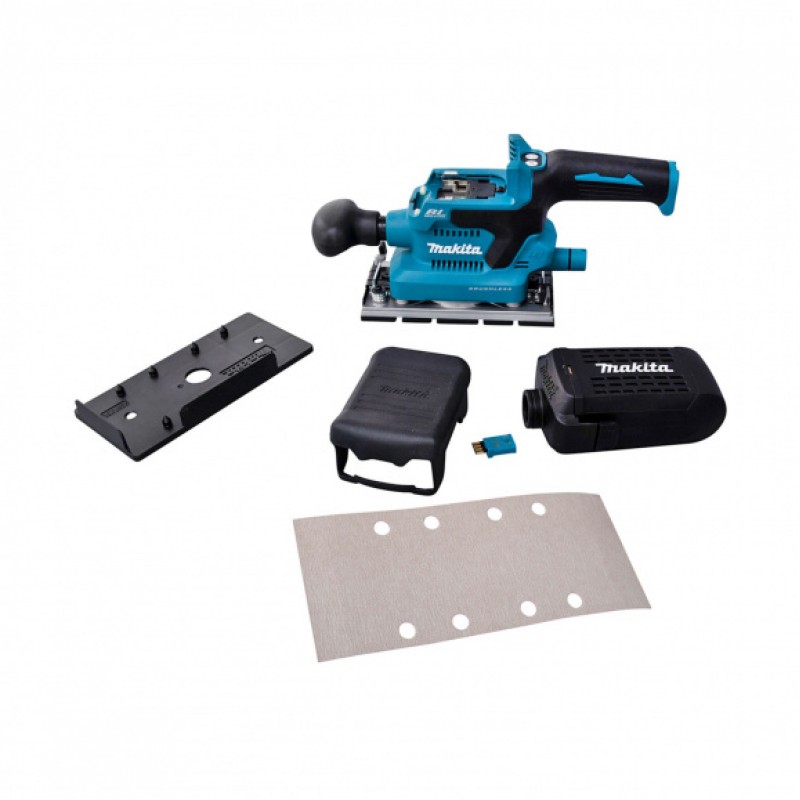 Акумулаторен виброшлайф Makita DBO381ZU, LXT, 18 V, 93x228 мм, без батерия и зарядно - Национална промоция Makita