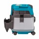 Акумулаторна прахосмукачка за сухо и мокро почистване Makita DVC155LZ, 18+18 V, 2.1 м³/мин, 15 л, без батерия и зарядно - Национална промоция Makita