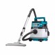 Акумулаторна прахосмукачка за сухо и мокро почистване Makita DVC155LZ, 18+18 V, 2.1 м³/мин, 15 л, без батерия и зарядно - Национална промоция Makita