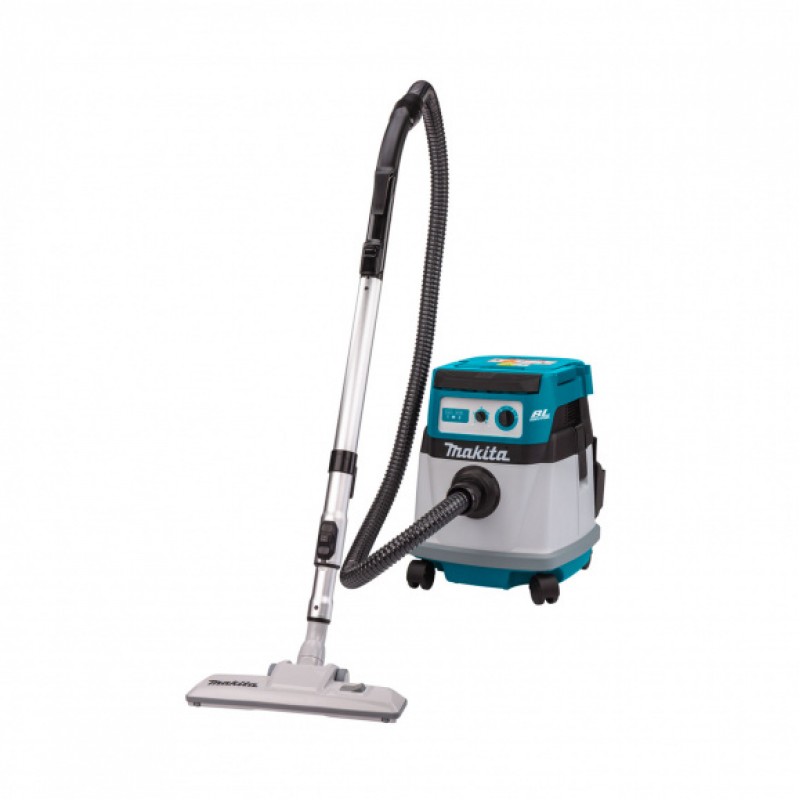 Акумулаторна прахосмукачка за сухо и мокро почистване Makita DVC155LZ, 18+18 V, 2.1 м³/мин, 15 л, без батерия и зарядно - Национална промоция Makita