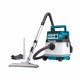 Акумулаторна прахосмукачка за сухо и мокро почистване Makita DVC155LZ, 18+18 V, 2.1 м³/мин, 15 л, без батерия и зарядно - Национална промоция Makita